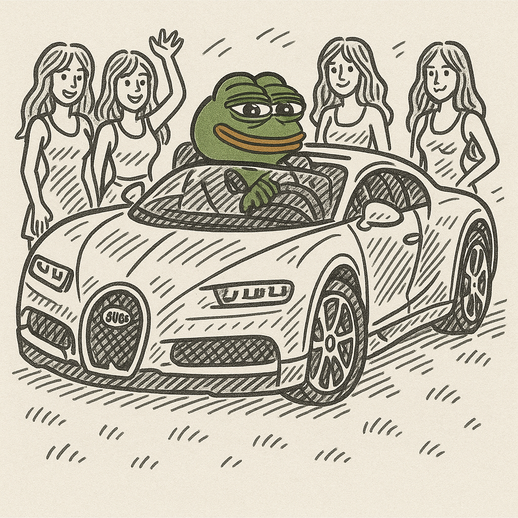 Bugatti attracting girls